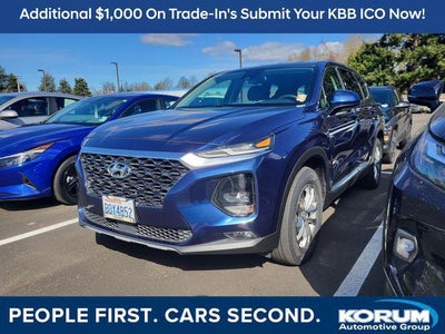 2019 Hyundai Santa FE AWD SEL 2.4L 4DR Crossover