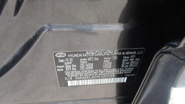 2020 Hyundai SANTA FE SEL