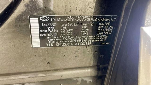 2023 Hyundai SANTA FE Hybrid SEL Premium