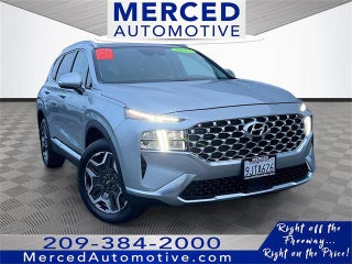 2023 Hyundai SANTA FE Hybrid with Shimmering Silver Exterior