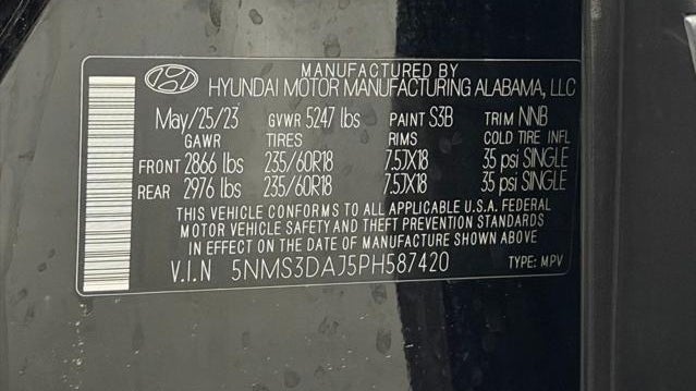 2023 Hyundai SANTA FE SEL