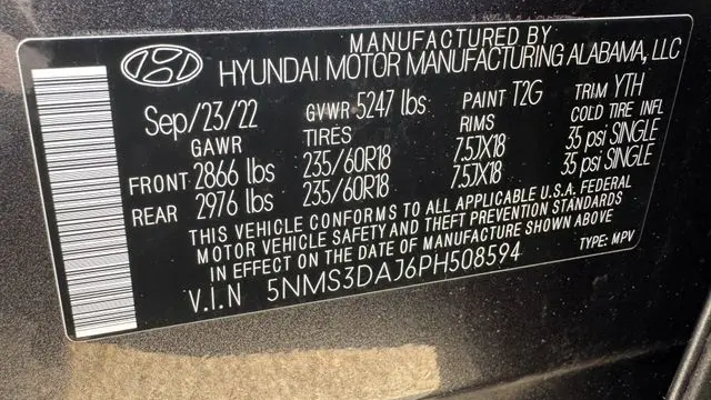 2023 Hyundai SANTA FE SEL