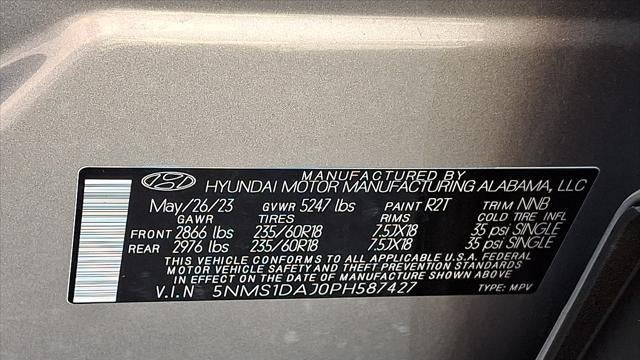2023 Hyundai SANTA FE SEL