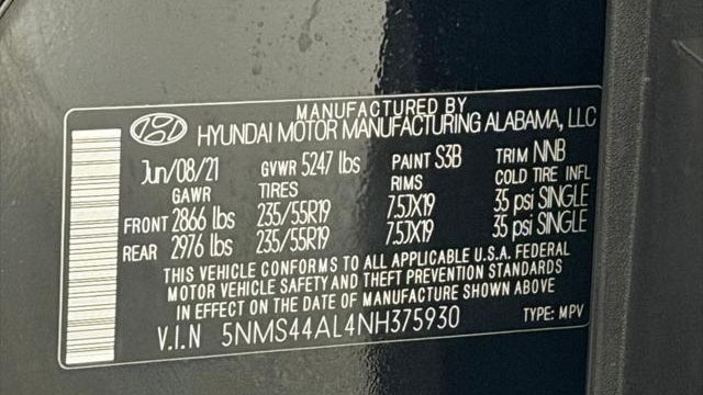 2022 Hyundai SANTA FE Limited