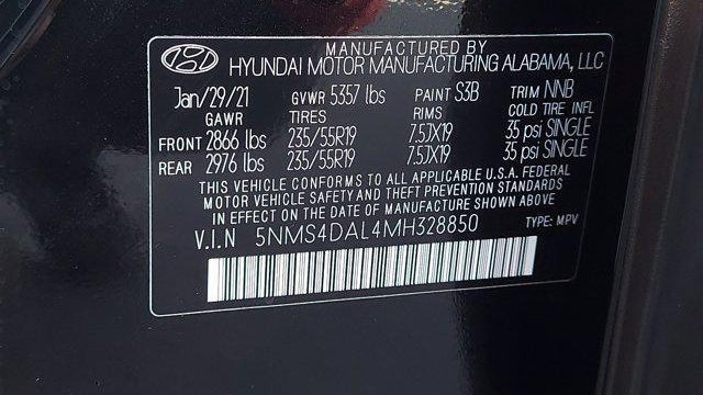2021 Hyundai SANTA FE Limited