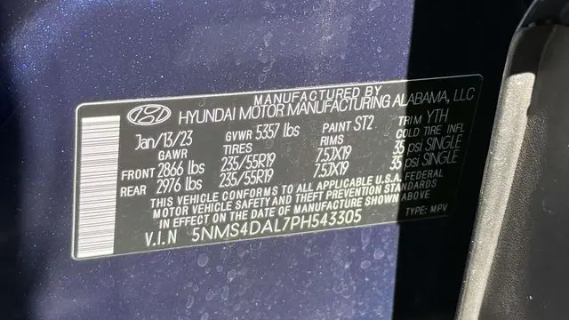 2023 Hyundai SANTA FE Limited