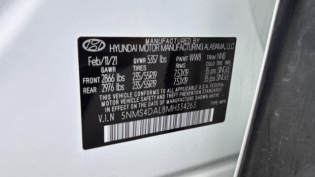 2021 Hyundai SANTA FE Limited