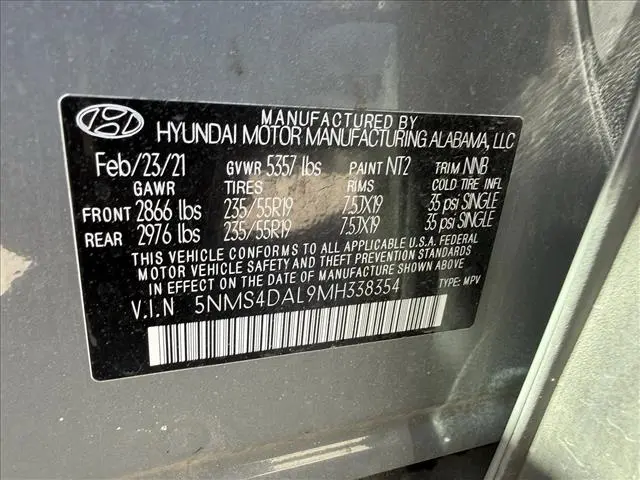 2021 Hyundai Santa Fe - $21,017