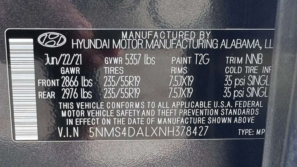 2022 Hyundai SANTA FE Limited