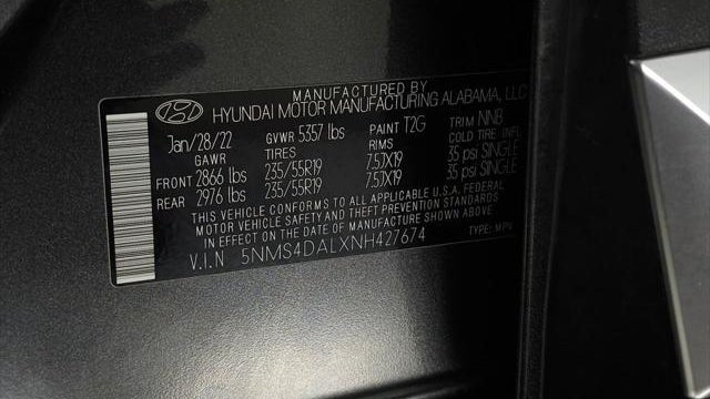 2022 Hyundai SANTA FE Limited