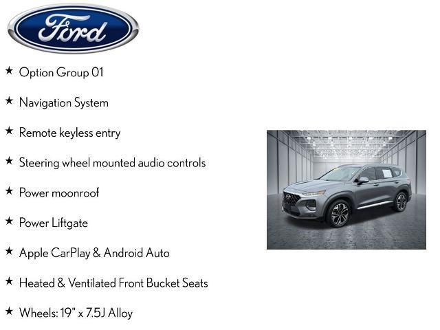2019 Hyundai Santa Fe - $9,993