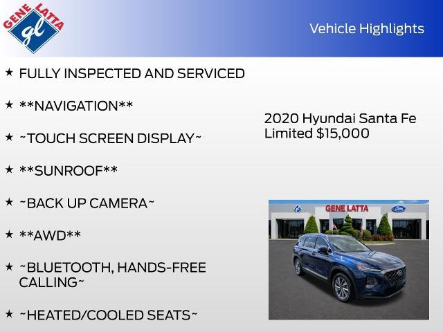 2020 Hyundai Santa Fe - $15,000