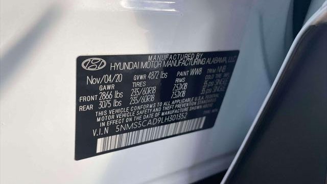 2020 Hyundai SANTA FE Limited