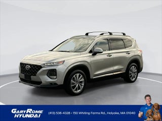 2020 Hyundai SANTA FE with Shimmering Silver Pearl Exterior