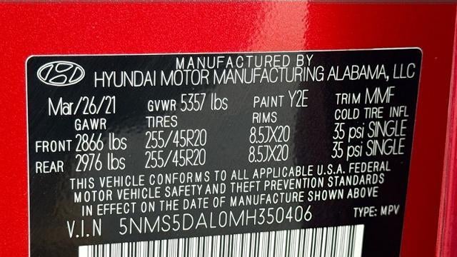 2021 Hyundai SANTA FE Calligraphy