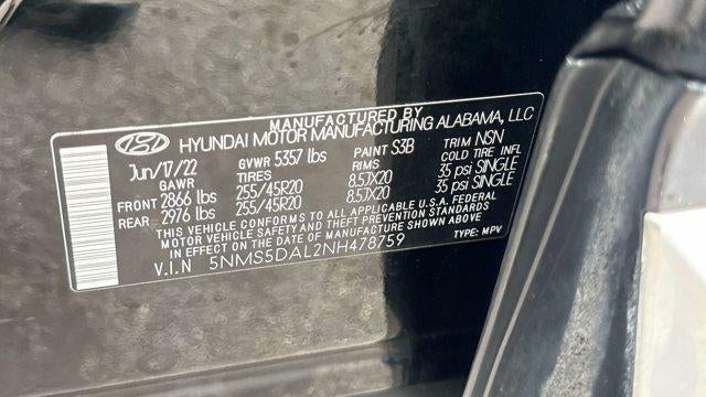 2022 Hyundai SANTA FE Calligraphy