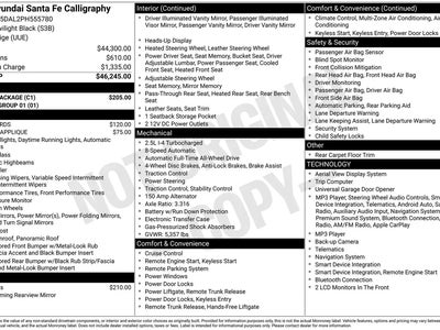 2023 Hyundai Santa FE AWD Calligraphy 4DR Crossover