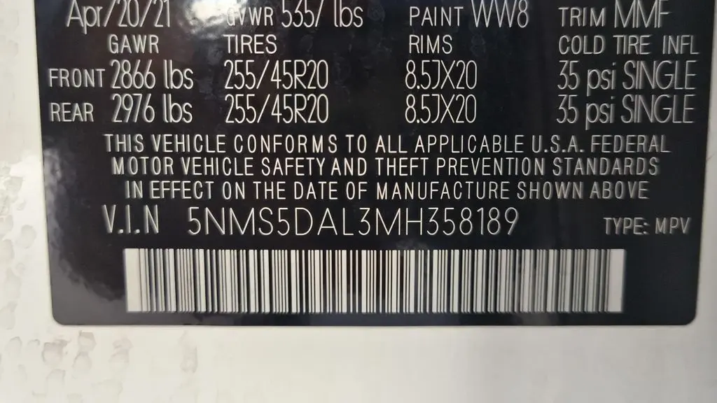 2021 Hyundai SANTA FE Calligraphy