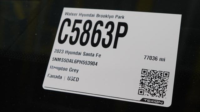 2023 Hyundai SANTA FE Calligraphy