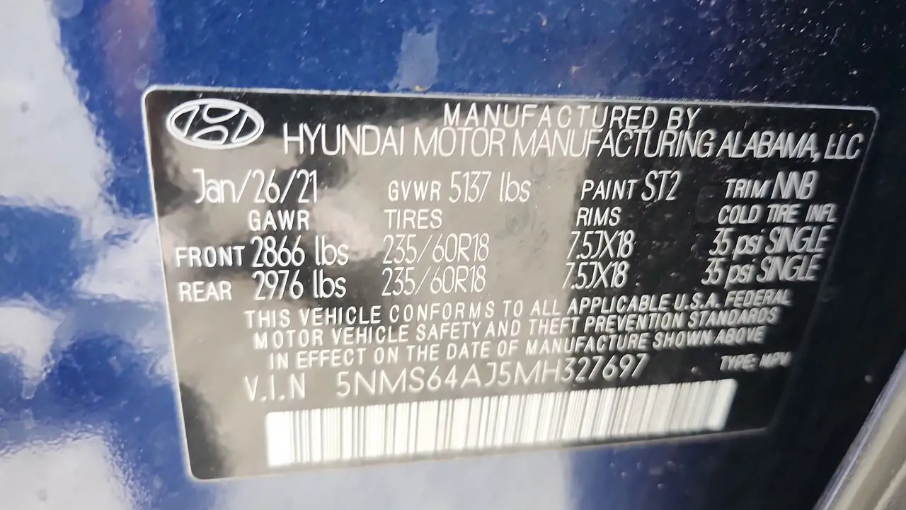 2021 Hyundai SANTA FE SEL