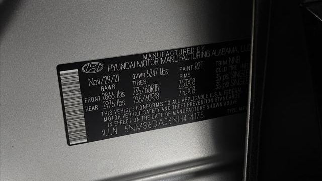 2022 Hyundai SANTA FE SEL