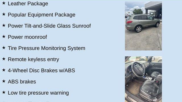 2008 Hyundai SANTA FE SE