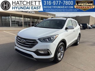 2017 Hyundai SANTA FE Sport with Frost White Pearl Exterior