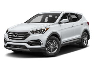 2017 Hyundai SANTA FE Sport with Frost White Pearl Exterior