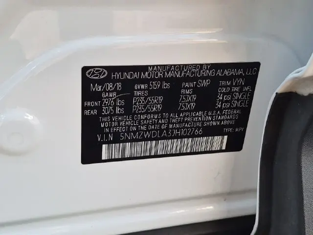 2018 Hyundai Santa Fe Sport - $15,999