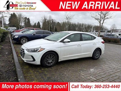 2017 Hyundai Elantra SE 4DR Sedan Pzev (us)