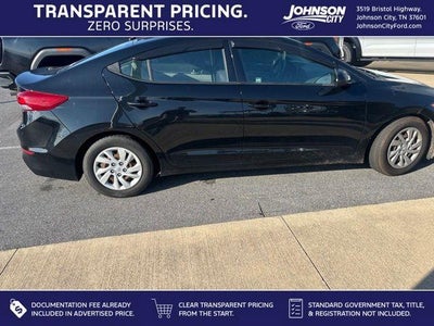 2017 Hyundai Elantra SE 4DR Sedan 6M (us)
