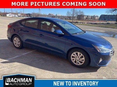 2019 Hyundai Elantra SE 4DR Sedan 6M