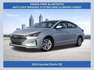 2019 Hyundai Elantra SE 4DR Sedan 6M