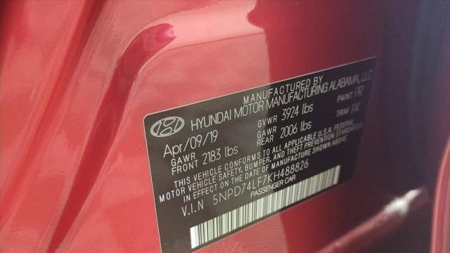 2019 Hyundai ELANTRA SE