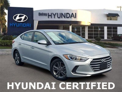 2017 Hyundai Elantra SE 4DR Sedan 6M (us)