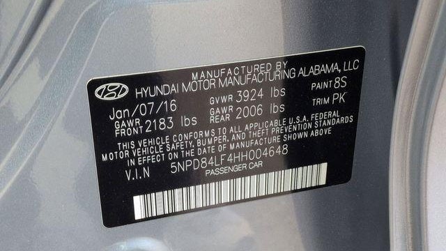 2017 Hyundai ELANTRA Limited
