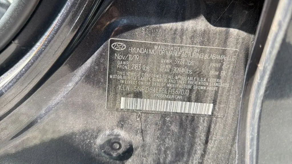 2020 Hyundai ELANTRA Value Edition