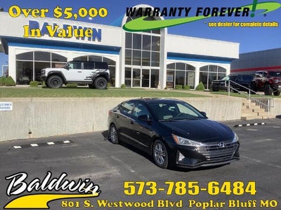 2019 Hyundai Elantra SE 4DR Sedan 6M