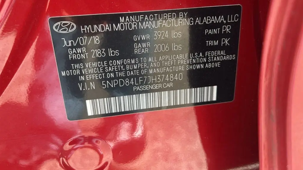 2018 Hyundai ELANTRA SEL
