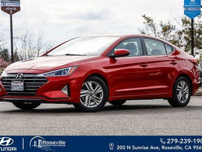 2020 Hyundai Elantra SEL 4DR Sedan Sulev