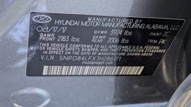2018 Hyundai ELANTRA SEL