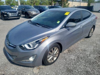 2015 Hyundai Elantra SE 4DR Sedan 6M