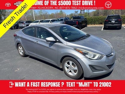 Photo of a 2015 Hyundai Elantra SE 4DR Sedan 6M for sale
