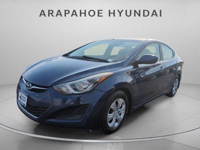 2016 Hyundai Elantra SE 4DR Sedan 6M (us)
