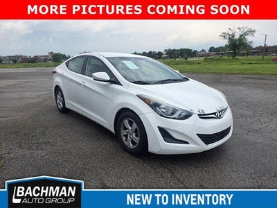 2014 Hyundai Elantra SE 4DR Sedan 6A