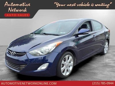 2013 Hyundai Elantra GLS 4DR Sedan 6M