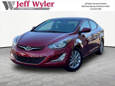 2014 Hyundai Elantra SE 4DR Sedan 6A