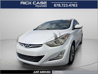 2015 Hyundai Elantra SE 4DR Sedan 6M