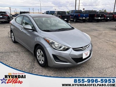 2016 Hyundai Elantra SE 4DR Sedan 6M (us)