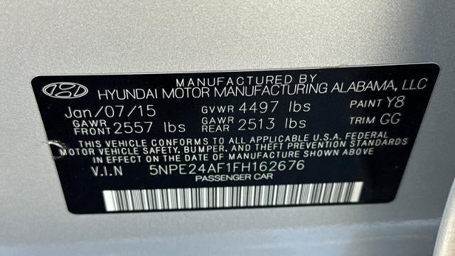 2015 Hyundai SONATA SE